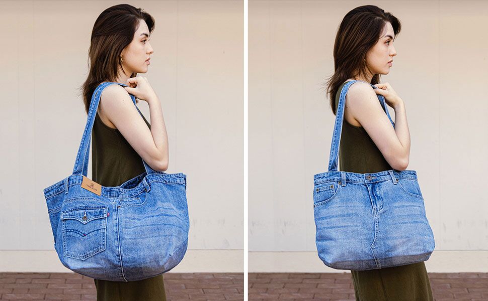 デニム マザーズバッグ - UK trident