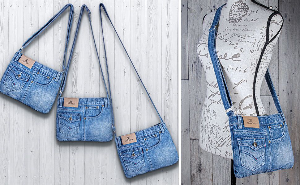 デニムサコッシュ - UK trident