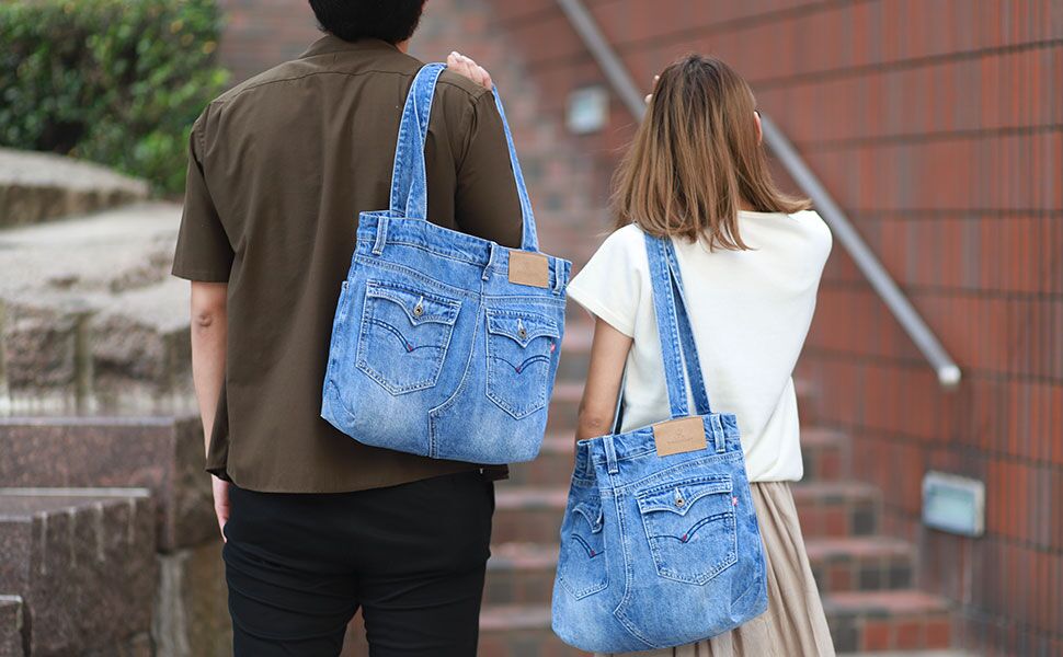 thisuniform デニムバッグ デニムトート - UK trident