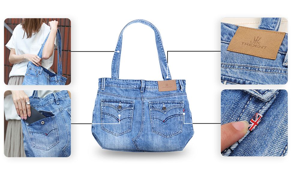 デニムトート - UK trident