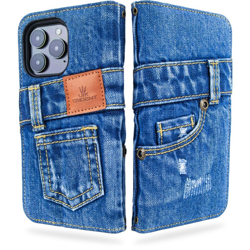UK Trident デニムiPhone 15ProMax